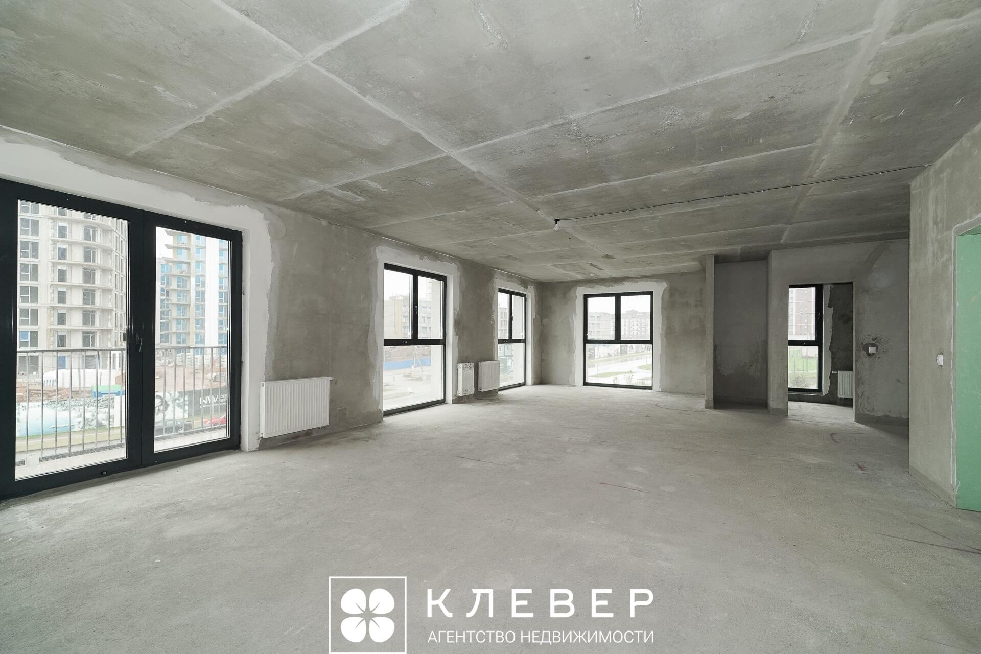  90.8м.кв., комнат 3, г. Минск (Александра Воинова ул., 32)