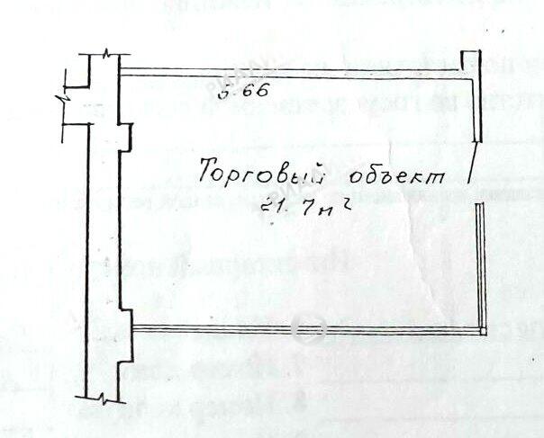 Shop 1 room 22 m² in Brest, Belarus