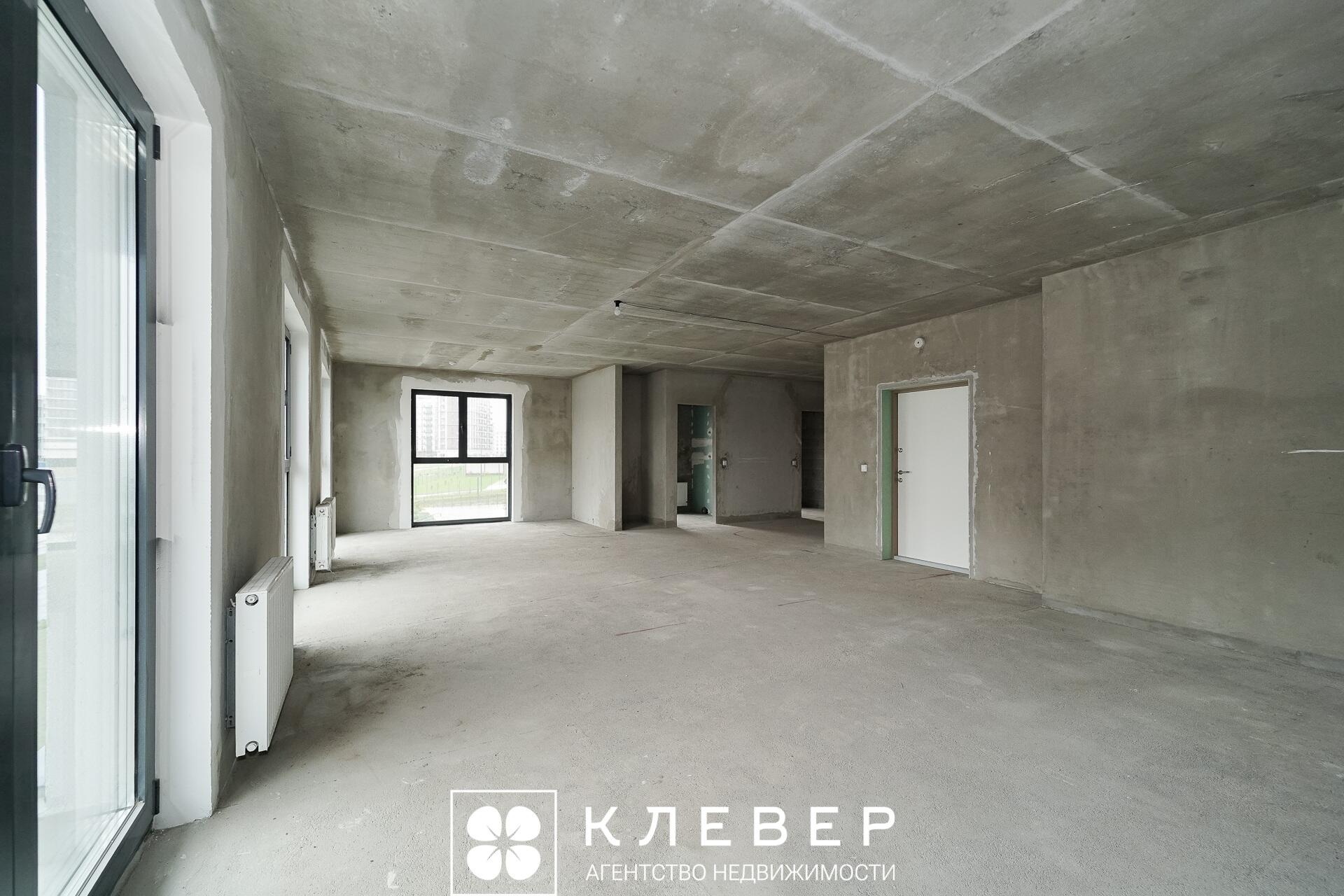  90.8м.кв., комнат 3, г. Минск (Александра Воинова ул., 32)