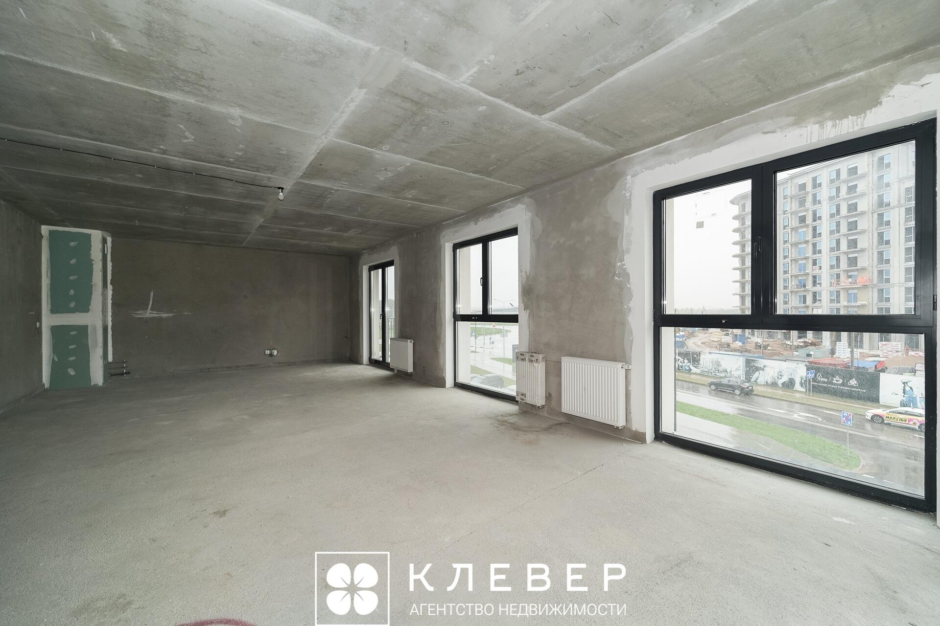  90.8м.кв., комнат 3, г. Минск (Александра Воинова ул., 32)