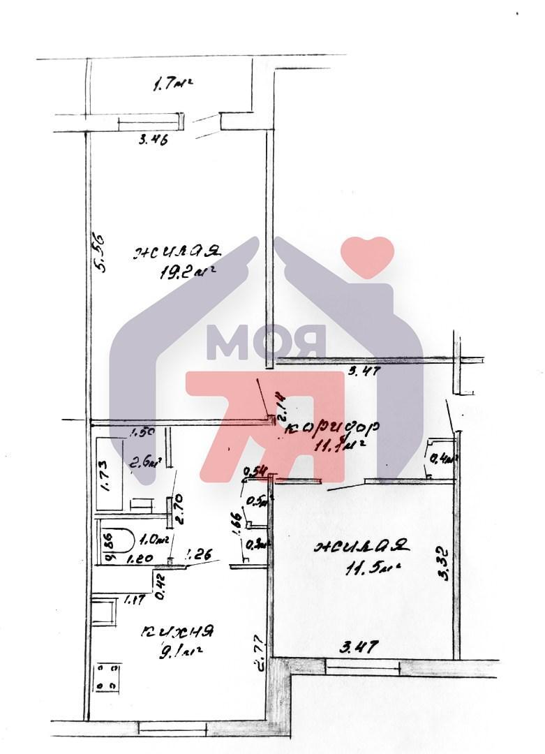 Apartamento 2 habitaciones 56 m² Sylavicy, Belarús