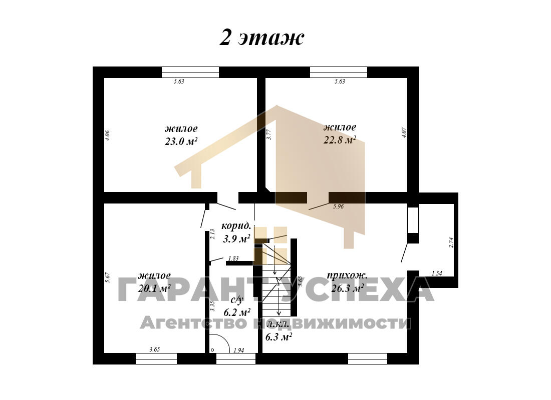 House 199 m² Brest, Belarus