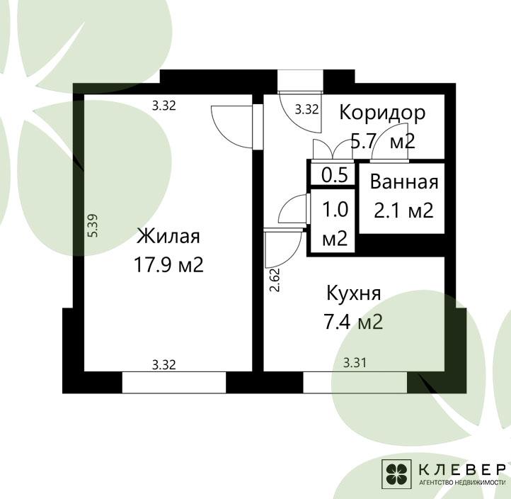 Ваша квартира всего в 10 минутах от метро «Спортивная»!