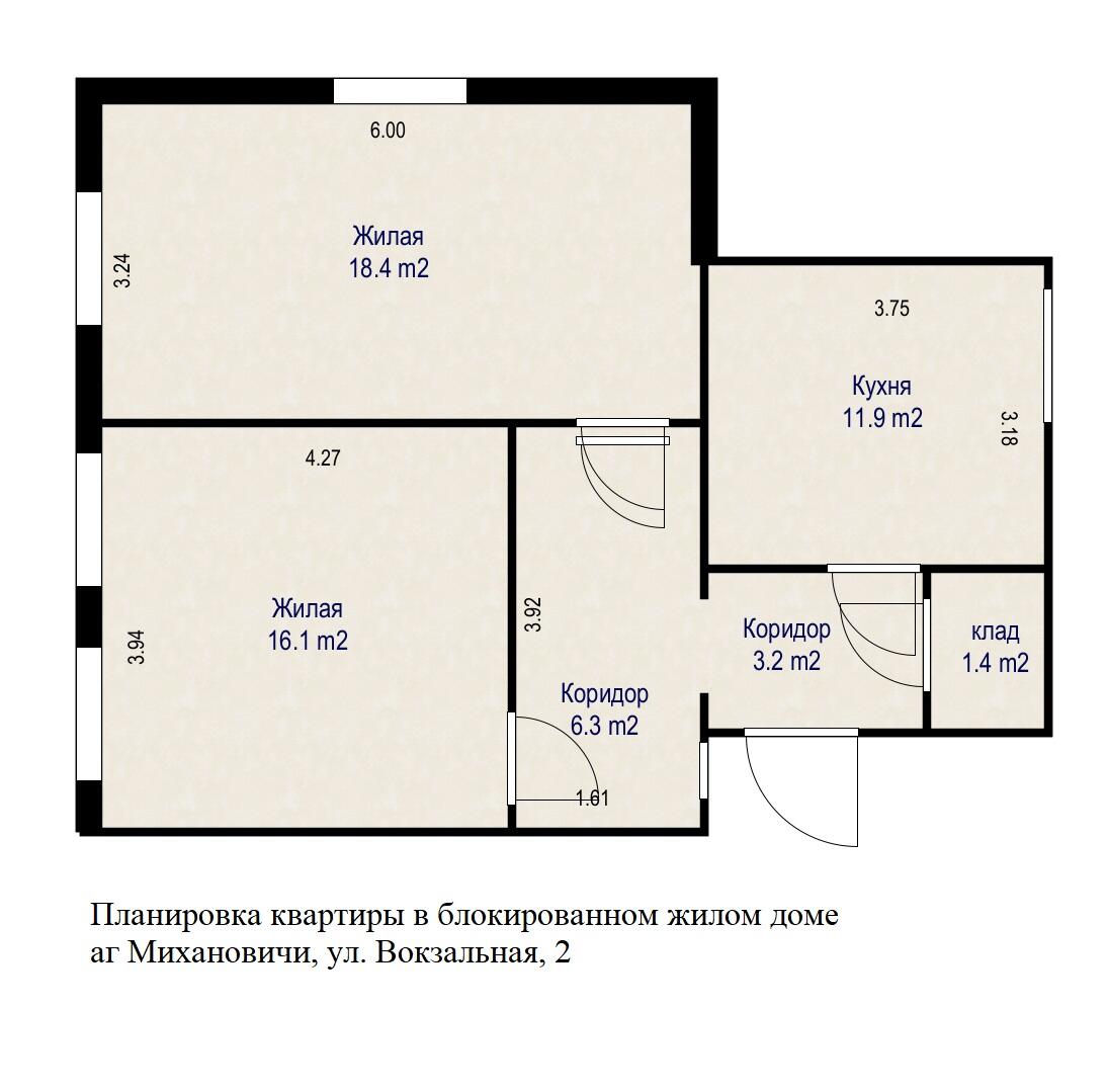 Haus  Mikhanavichy, Belarus