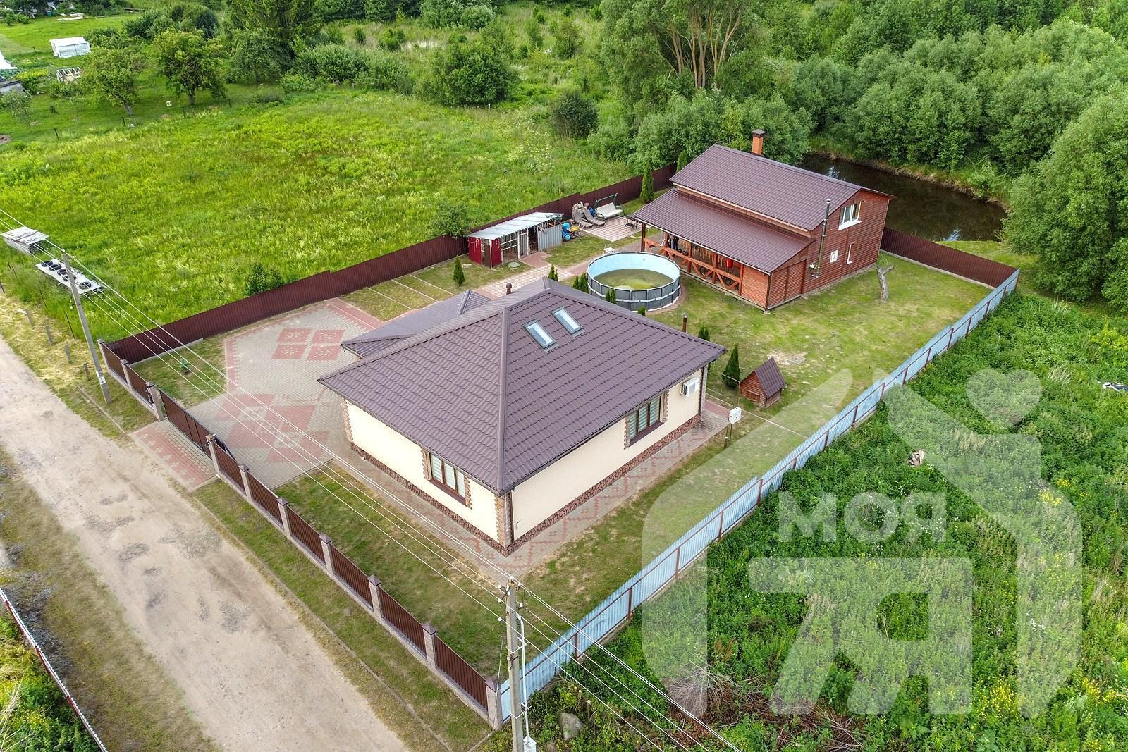 Casa de campo 112 m² Liebiedzieuski sielski Saviet, Belarús