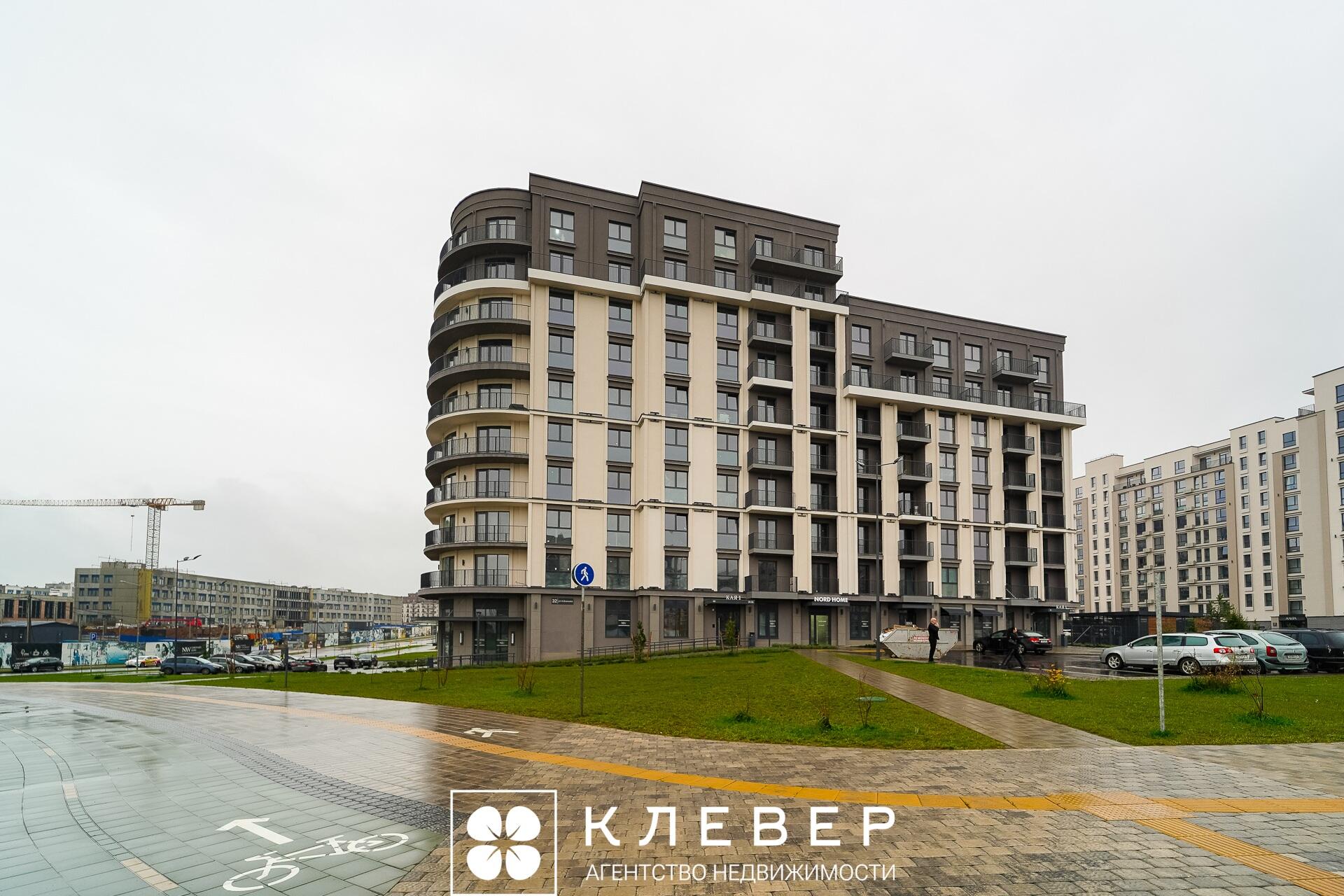  90.8м.кв., комнат 3, г. Минск (Александра Воинова ул., 32)