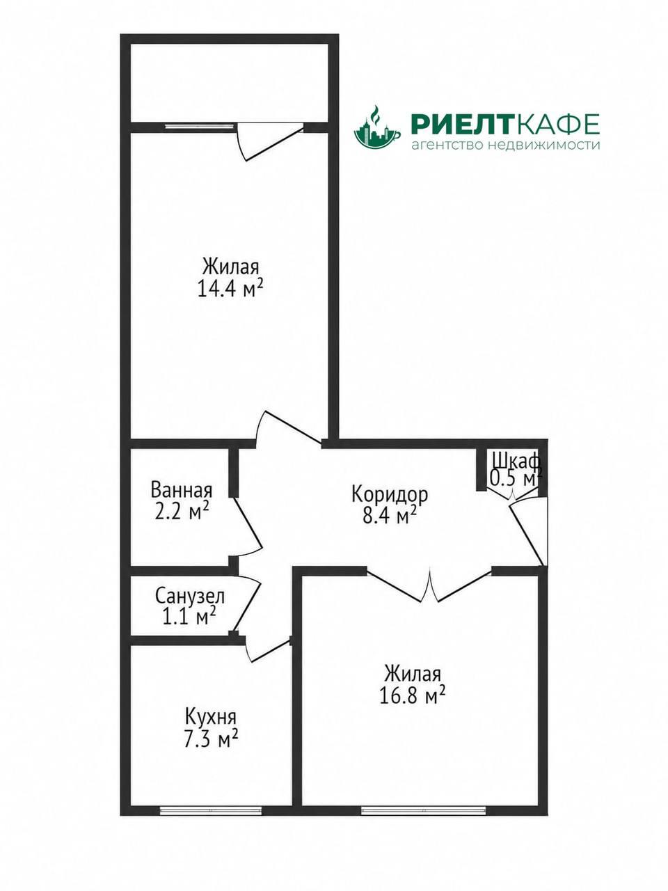 Apartamento 2 habitaciones 51 m² Lida, Belarús