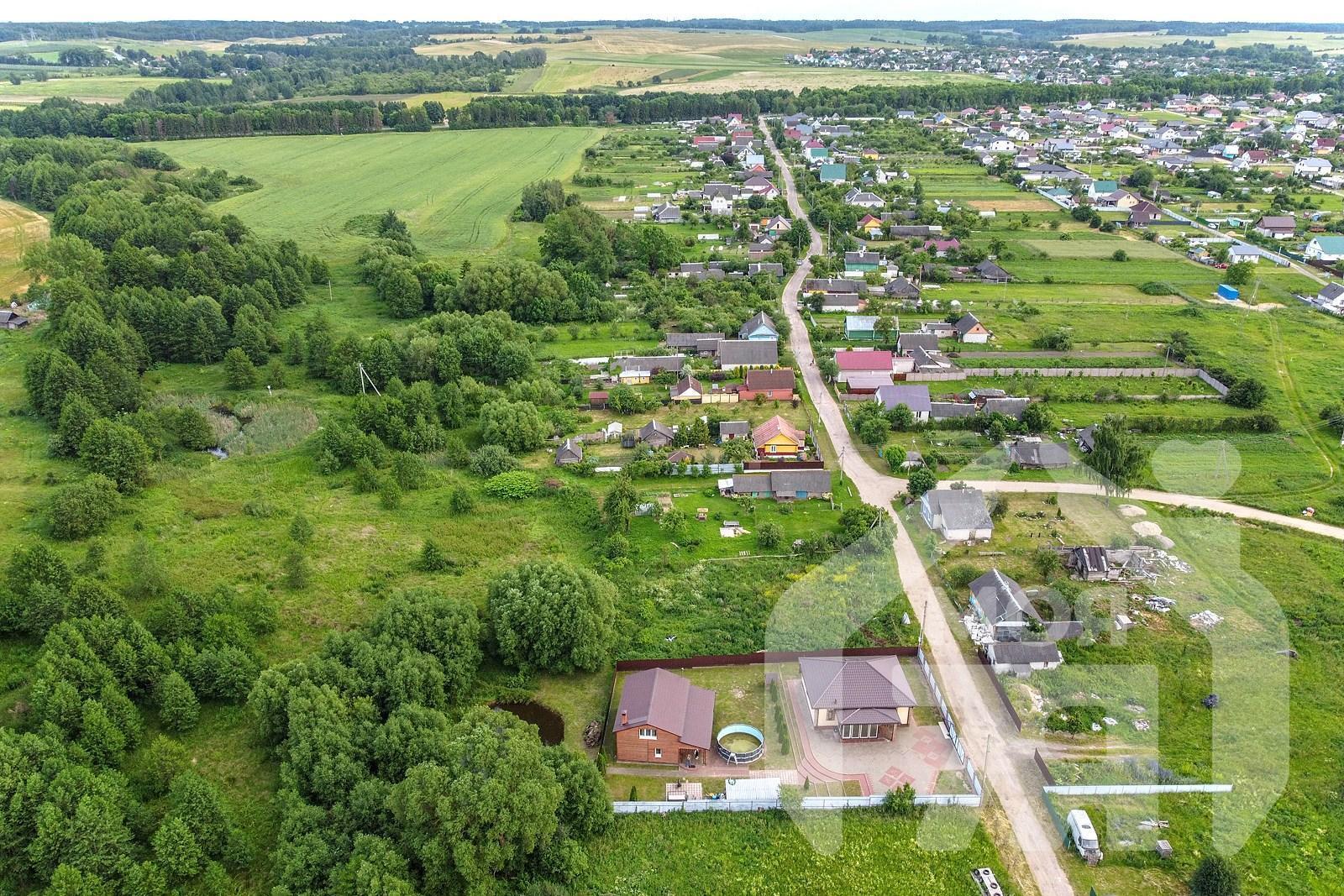 Casa de campo 112 m² Liebiedzieuski sielski Saviet, Belarús