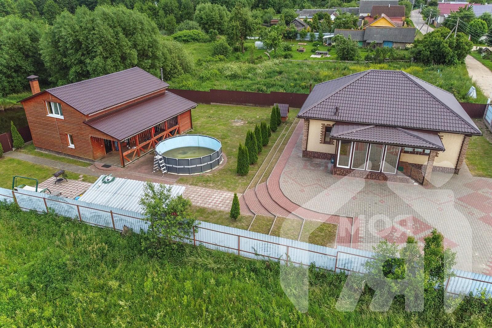 Casa de campo 112 m² Liebiedzieuski sielski Saviet, Belarús