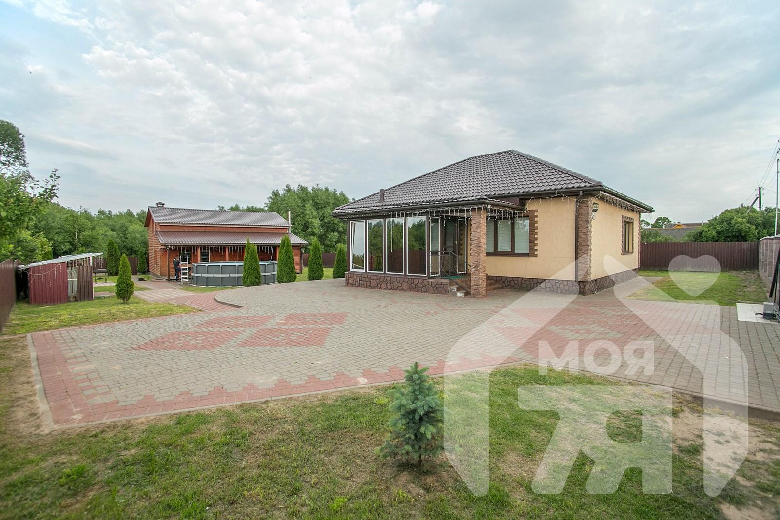 Casa de campo 112 m² Liebiedzieuski sielski Saviet, Belarús