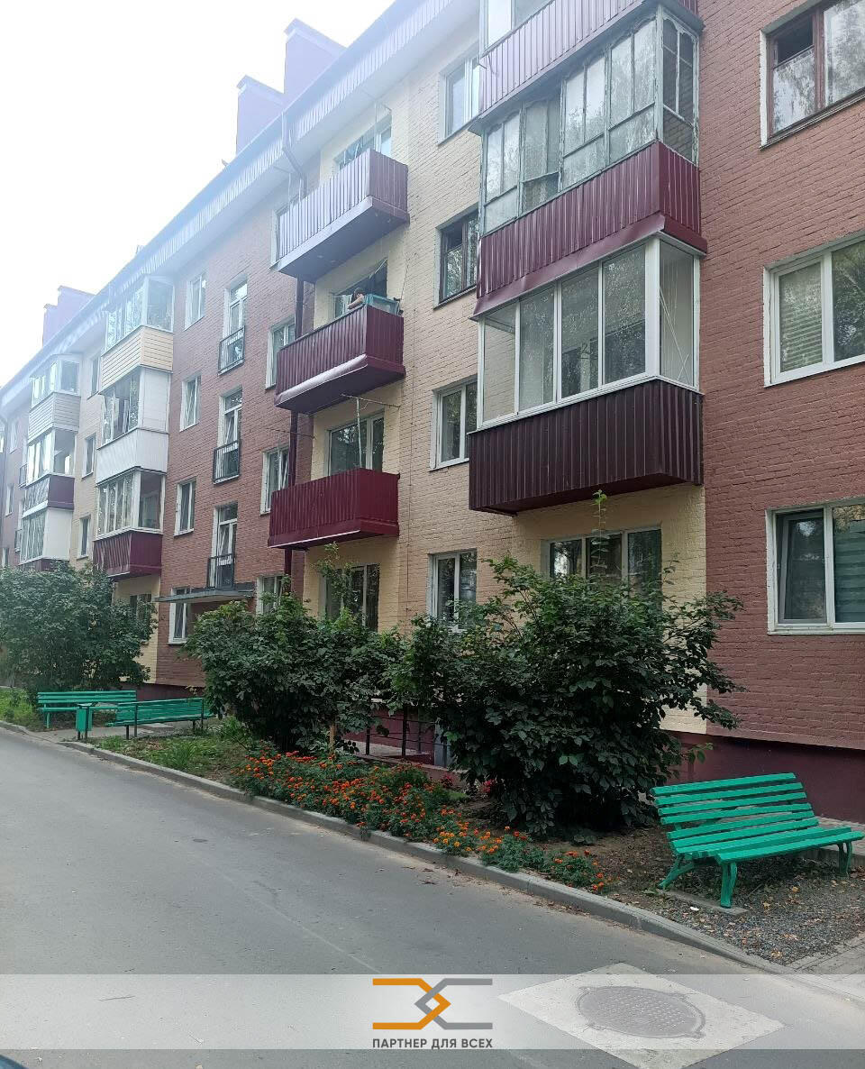Квартира 55.9м.кв., комнат 3, Слуцк (Парижской коммуны ул., 6) (1966)