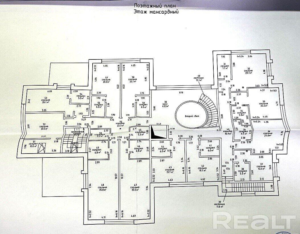 Cottage 1 720 m² Akolica, Belarus