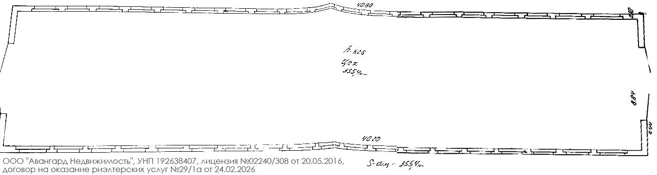 Manufacture 569 m² in Zialiony Bor, Belarus