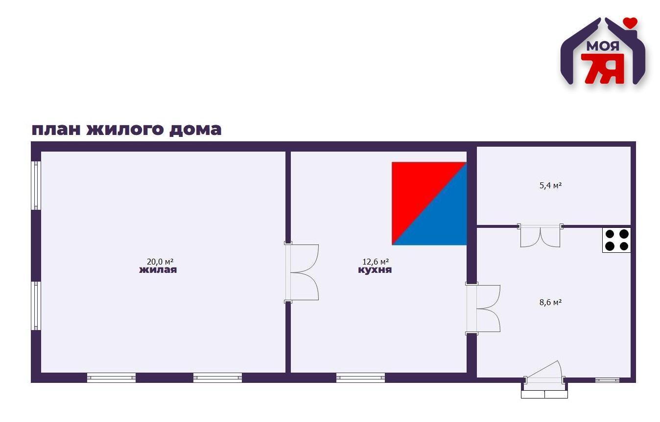 Maison 33 m² Znamia, Bélarus