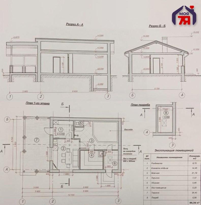 Коттедж 258 м² Щитомиричи, Беларусь