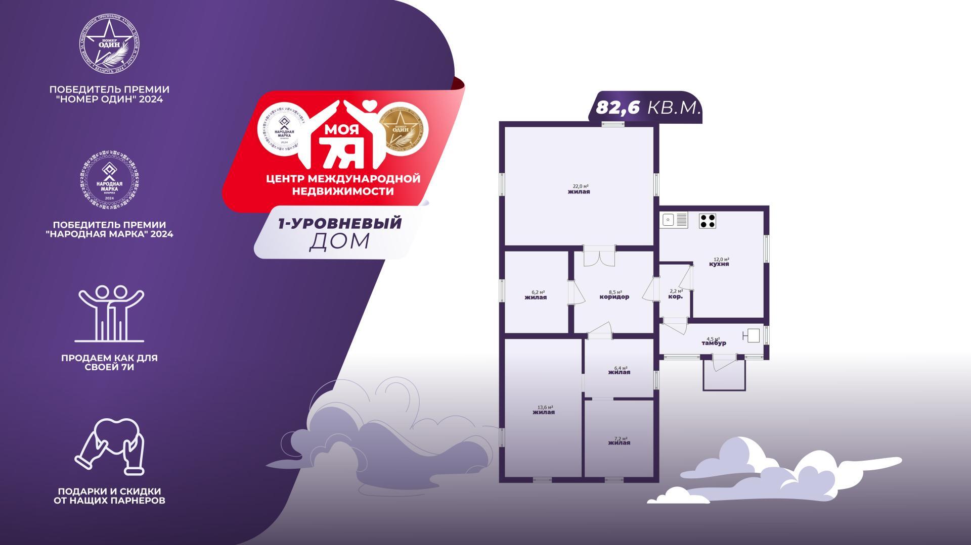 Casa 83 m² Akolica, Belarús