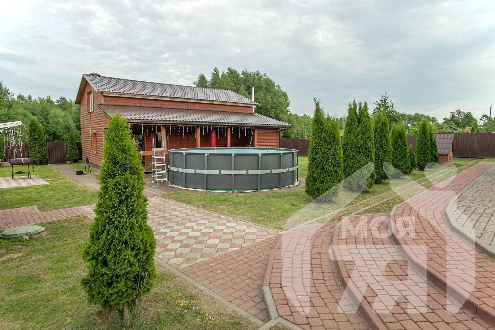 Casa de campo 112 m² Liebiedzieuski sielski Saviet, Belarús