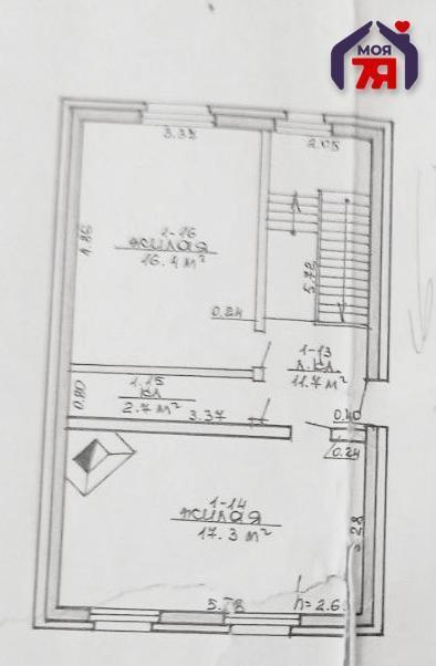 Haus 156 m² Zalieski sielski Saviet, Belarus