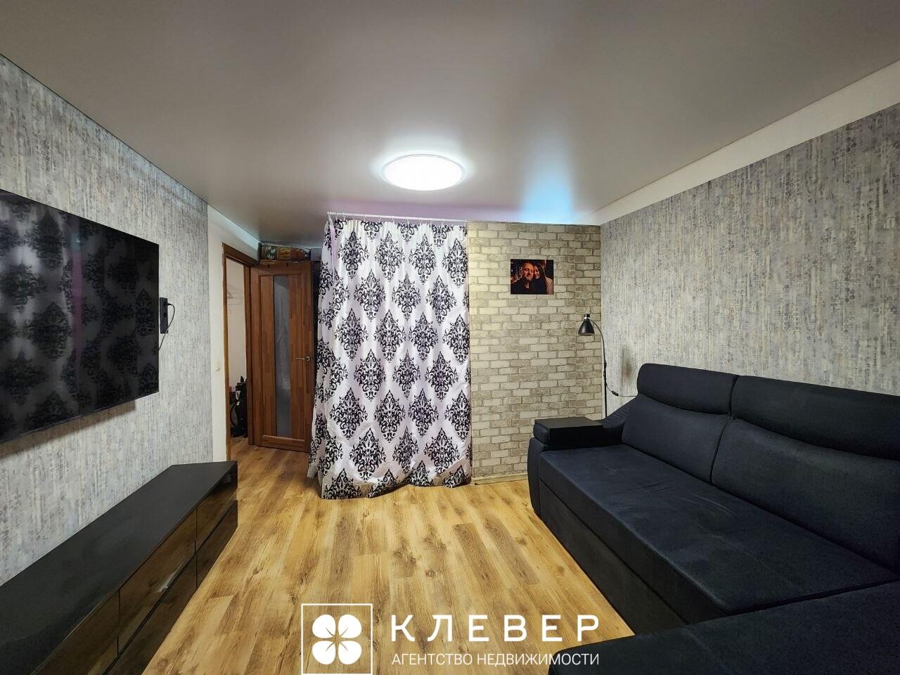  43м.кв., комнат 1