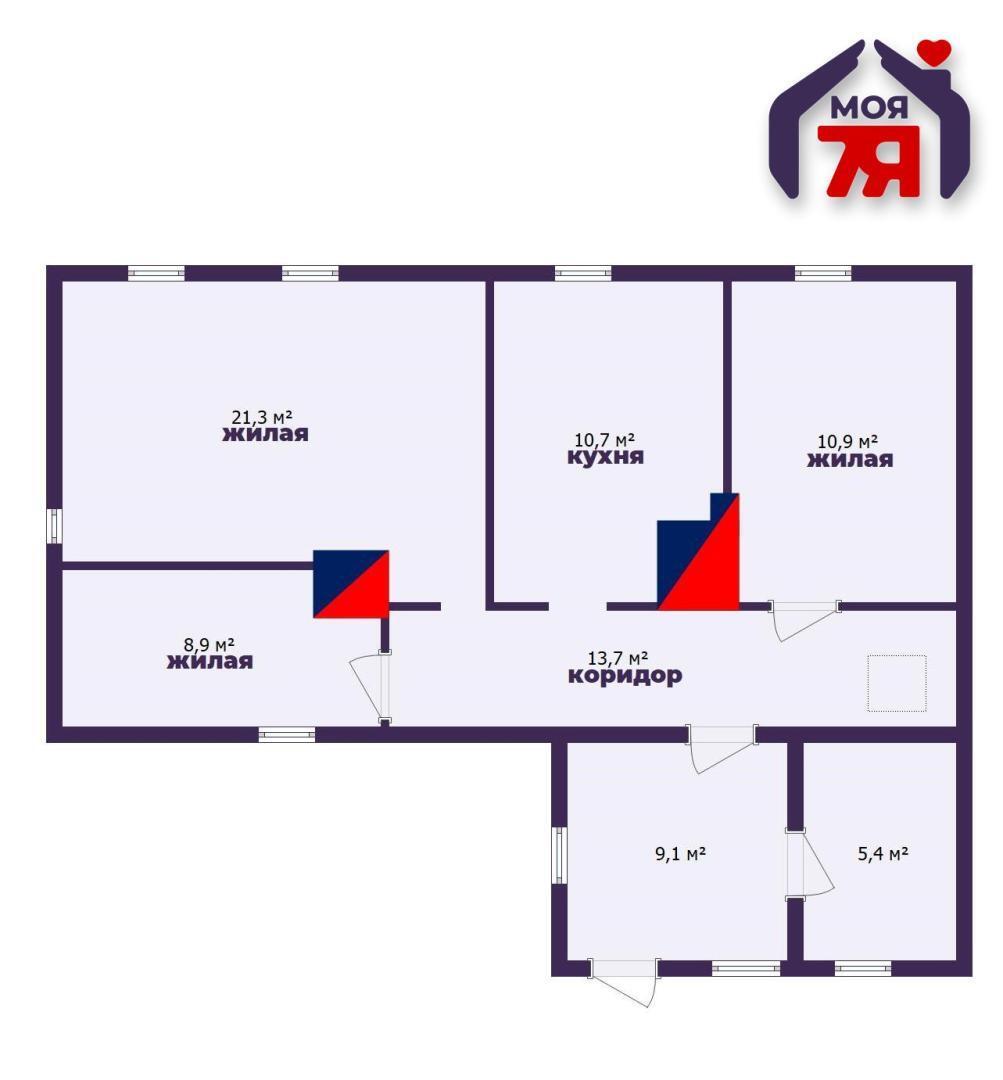 Apartment 80 m² Krasnienski sielski Saviet, Belarus