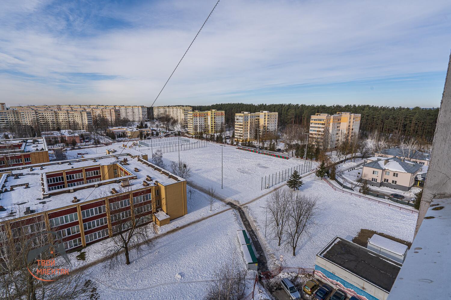 1 room apartment 35 m² Minsk, Belarus