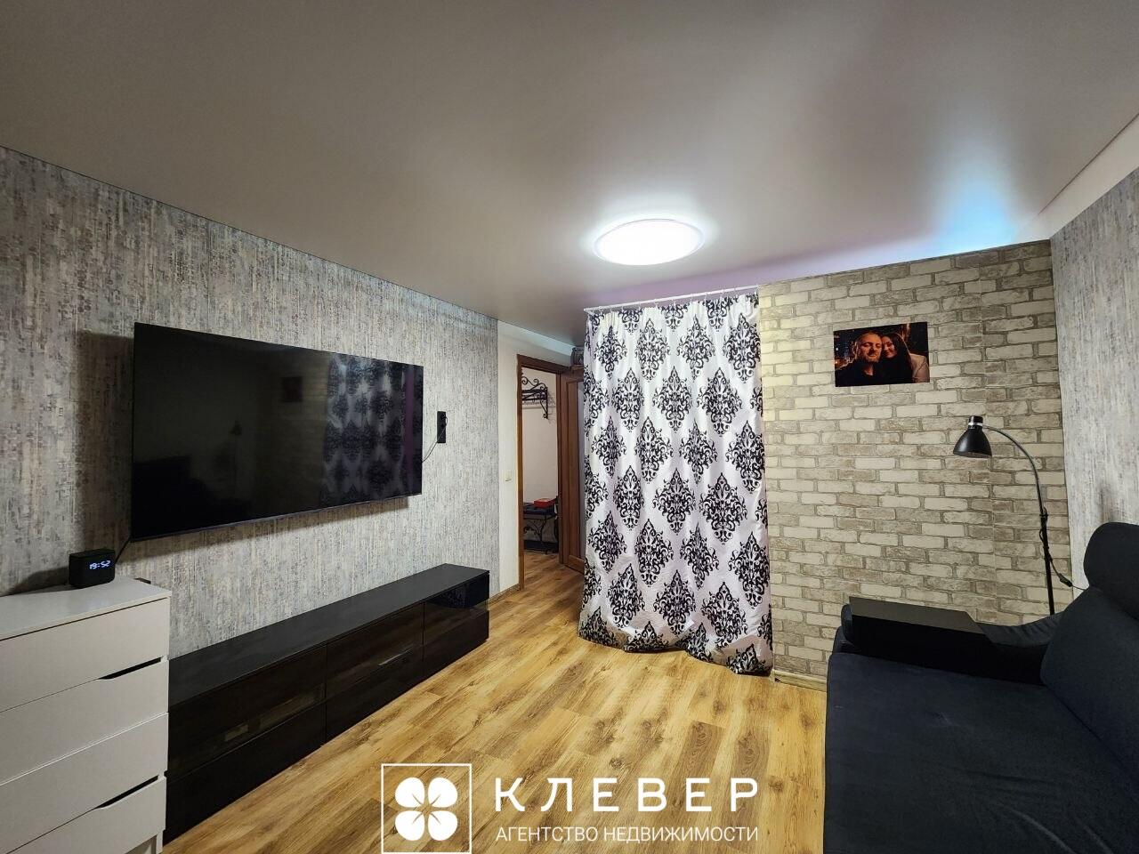  43м.кв., комнат 1