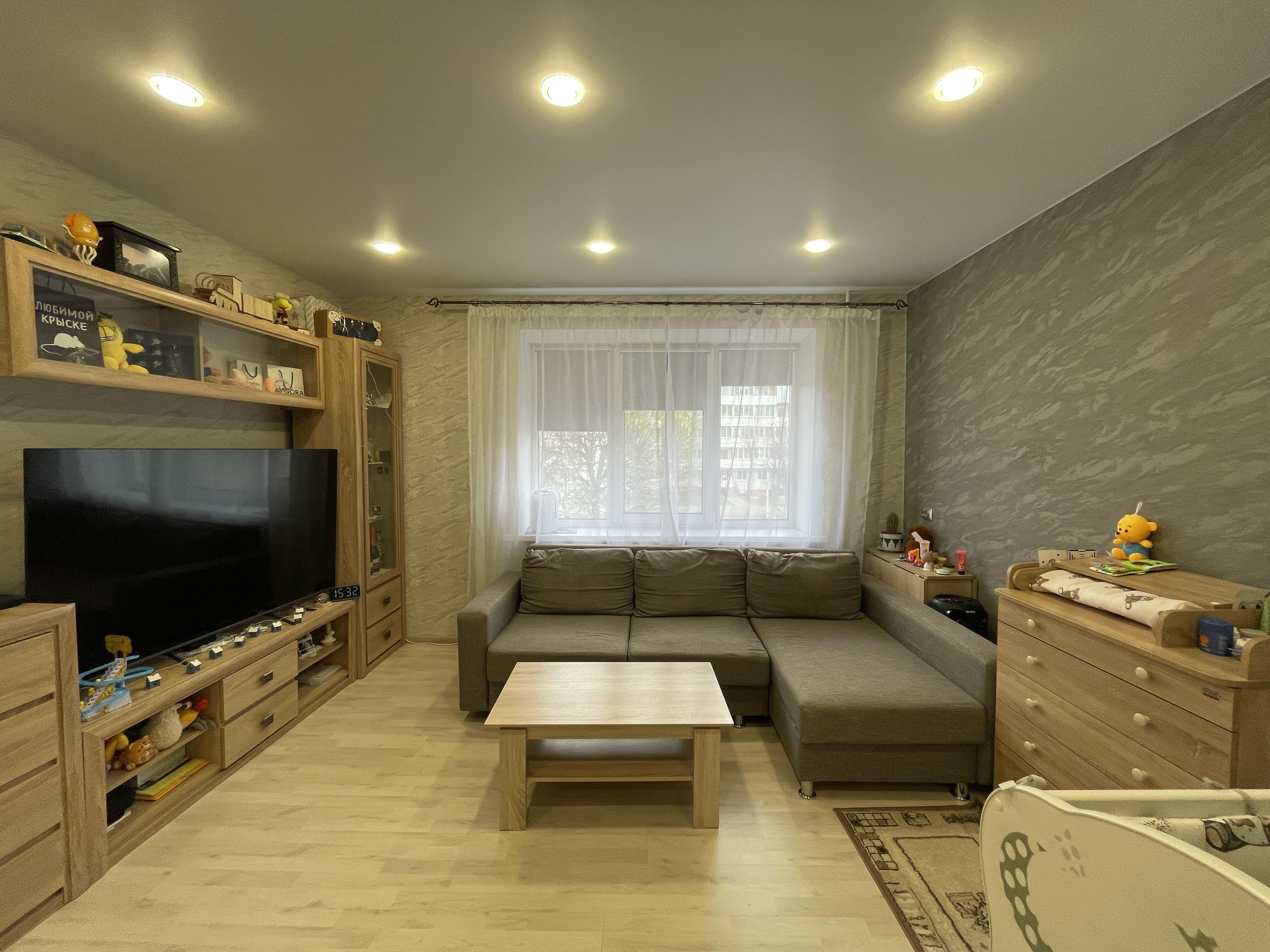 1 room apartment 34 m² Barysaw, Belarus