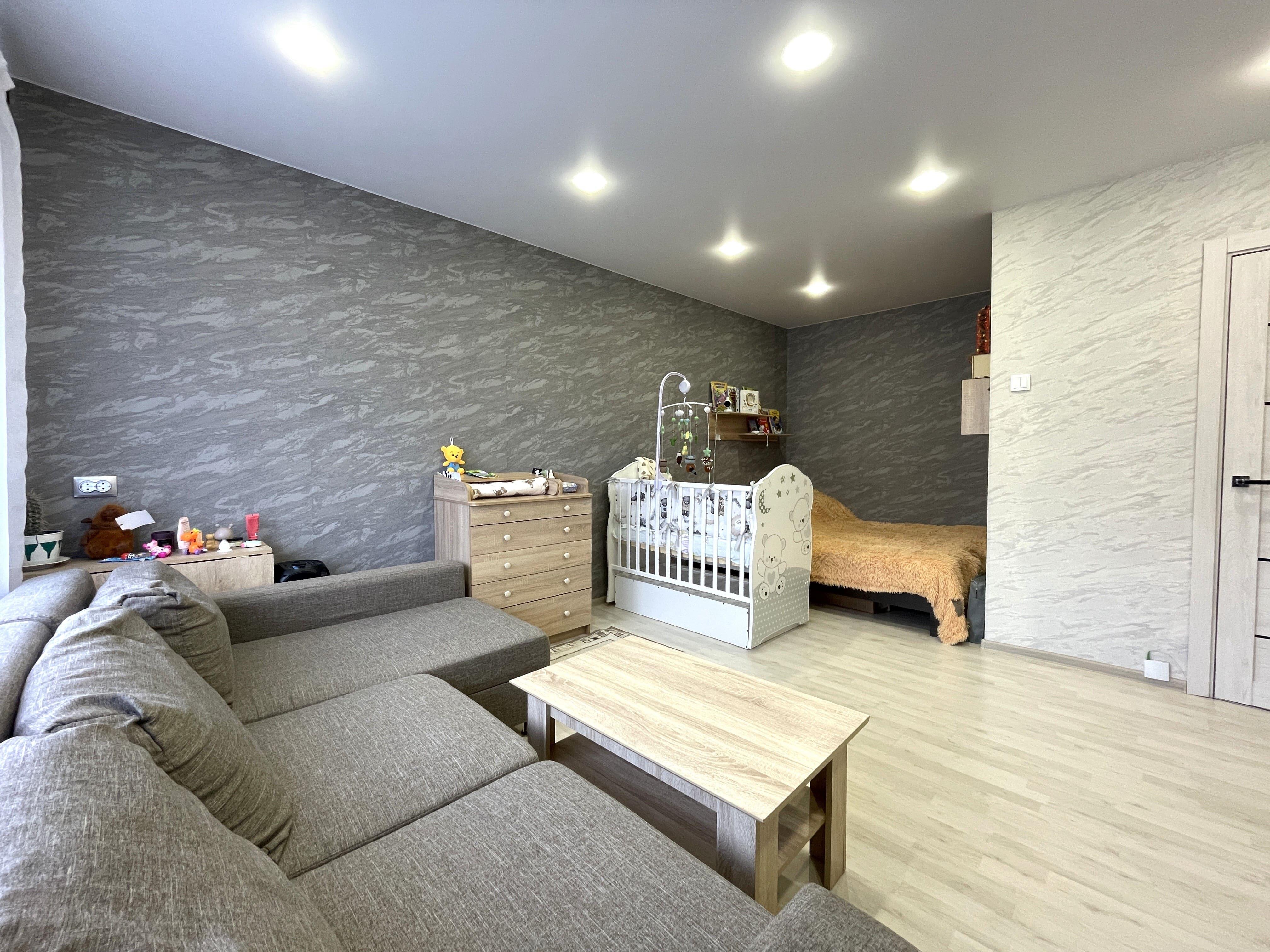 1 room apartment 34 m² Barysaw, Belarus