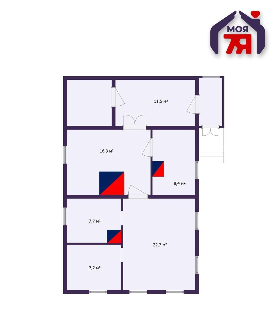 House 63 m² Starobin, Belarus