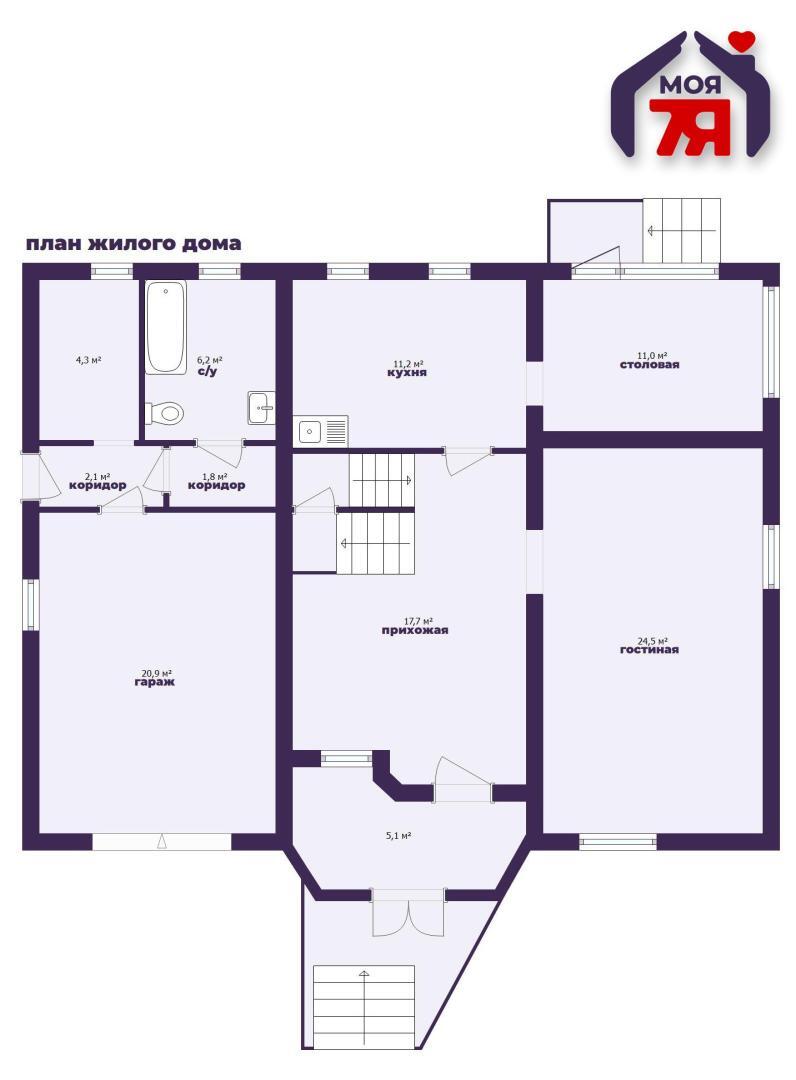Maison 230 m² Samahvalavicy, Bélarus