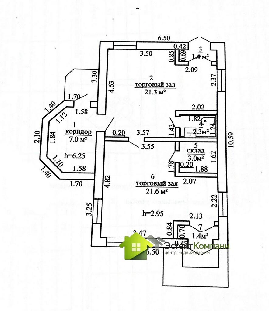 Shop 58 m² in Slonim, Belarus