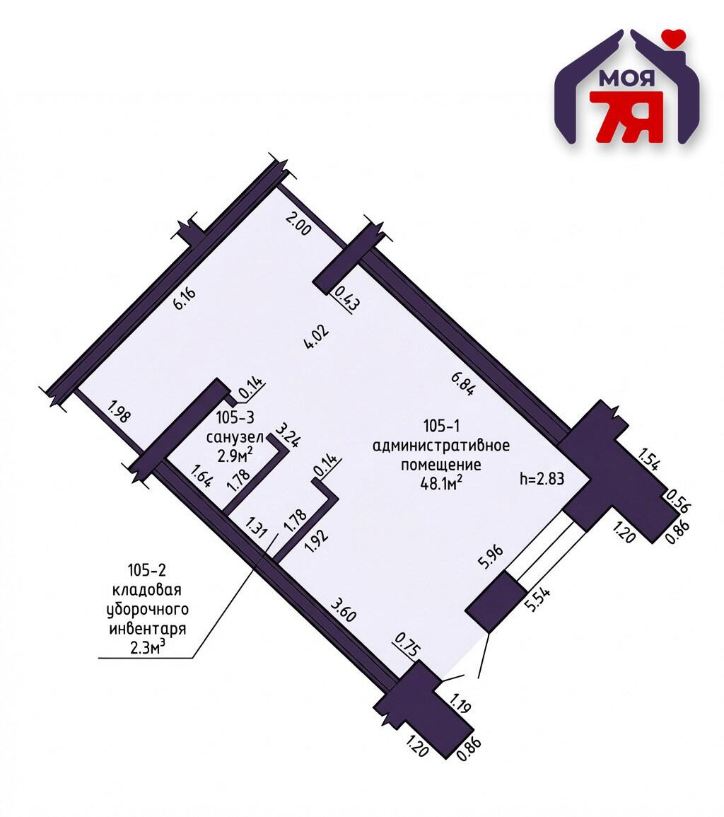 Shop 53 m² in Smalyavichy, Belarus