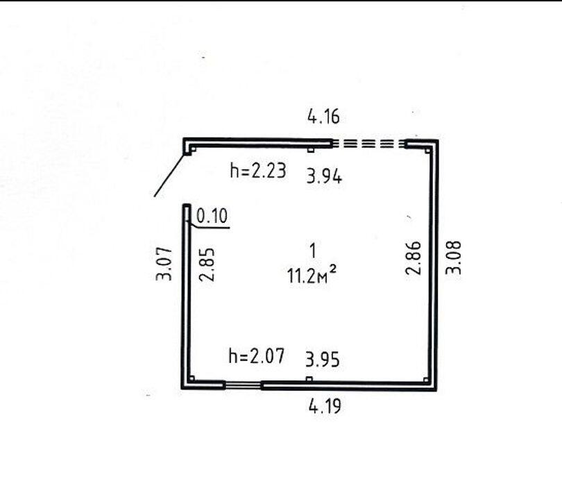 Casa 45 m² Dukorski sielski Saviet, Belarús