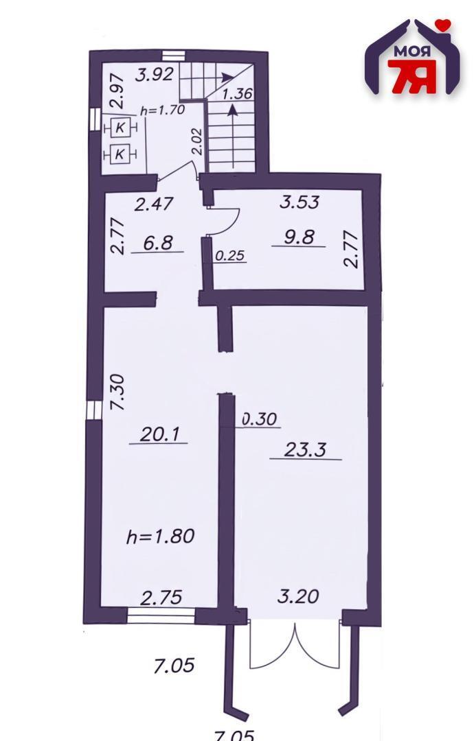 Haus 248 m² Starobin, Belarus