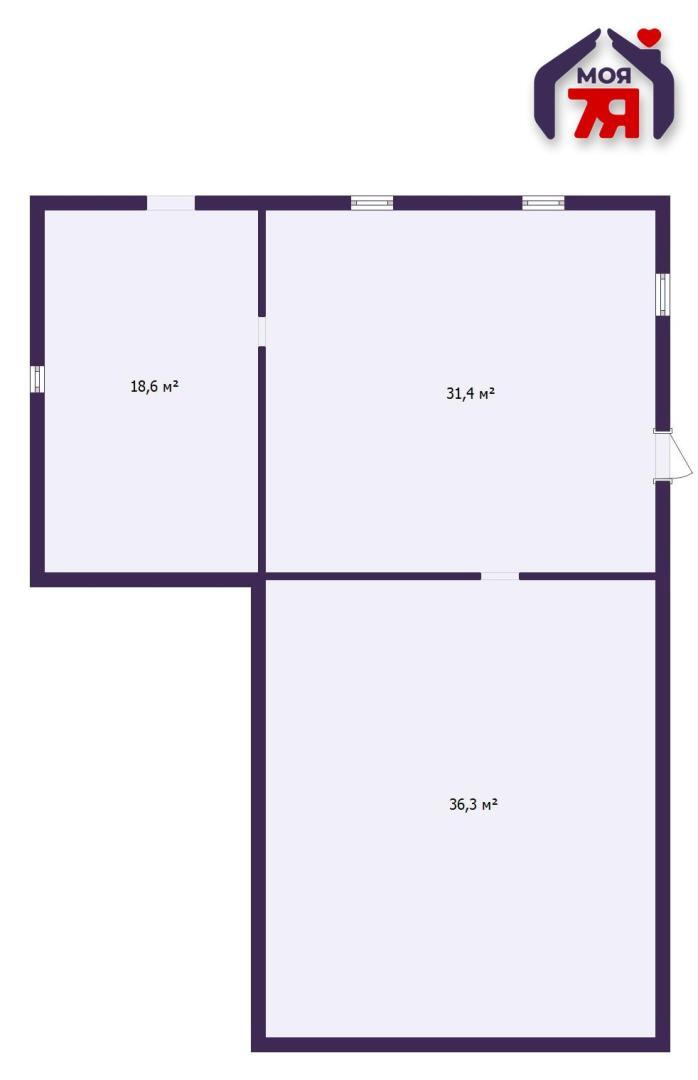 Maison 86 m² Kurhanski sielski Saviet, Bélarus