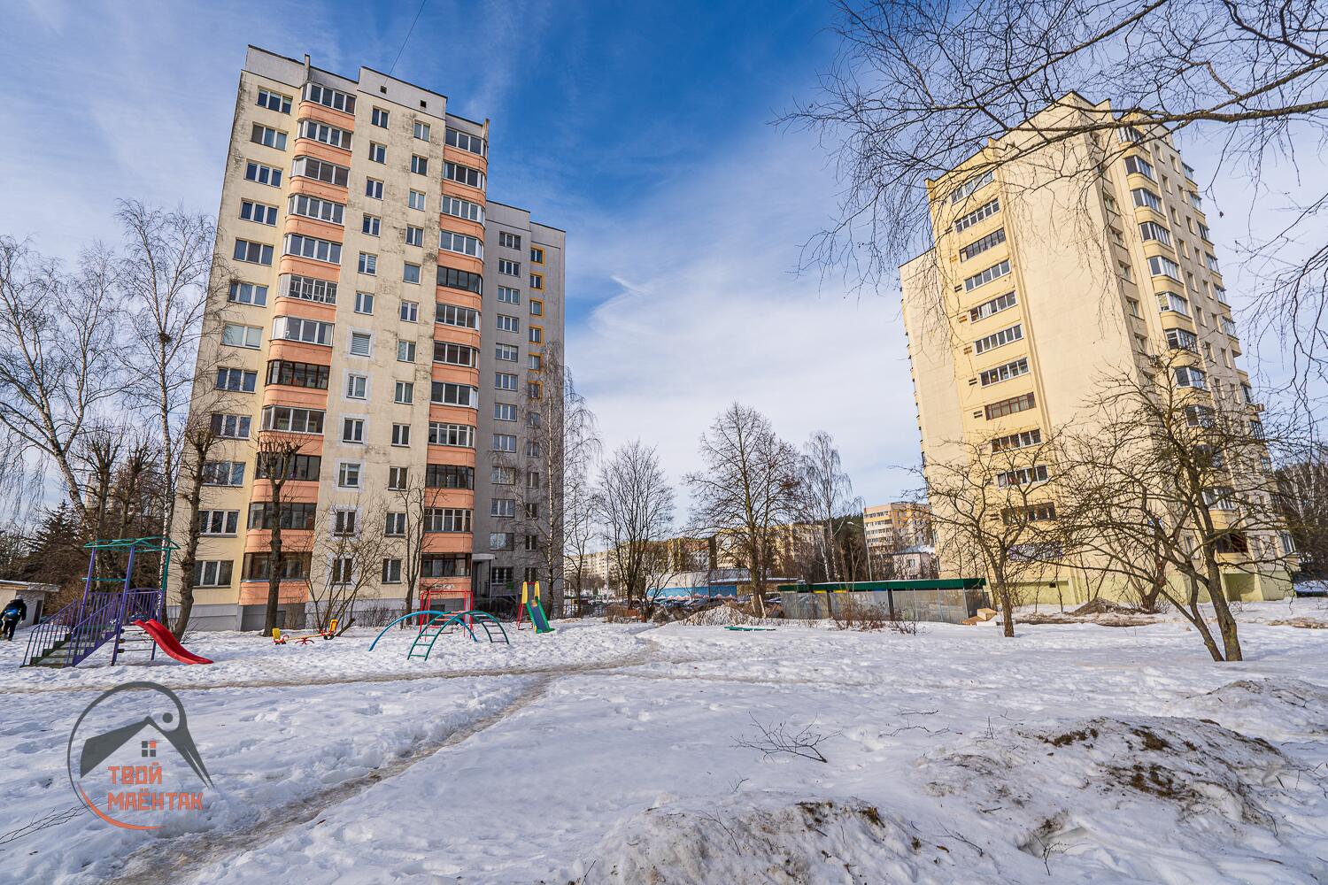 1 room apartment 35 m² Minsk, Belarus