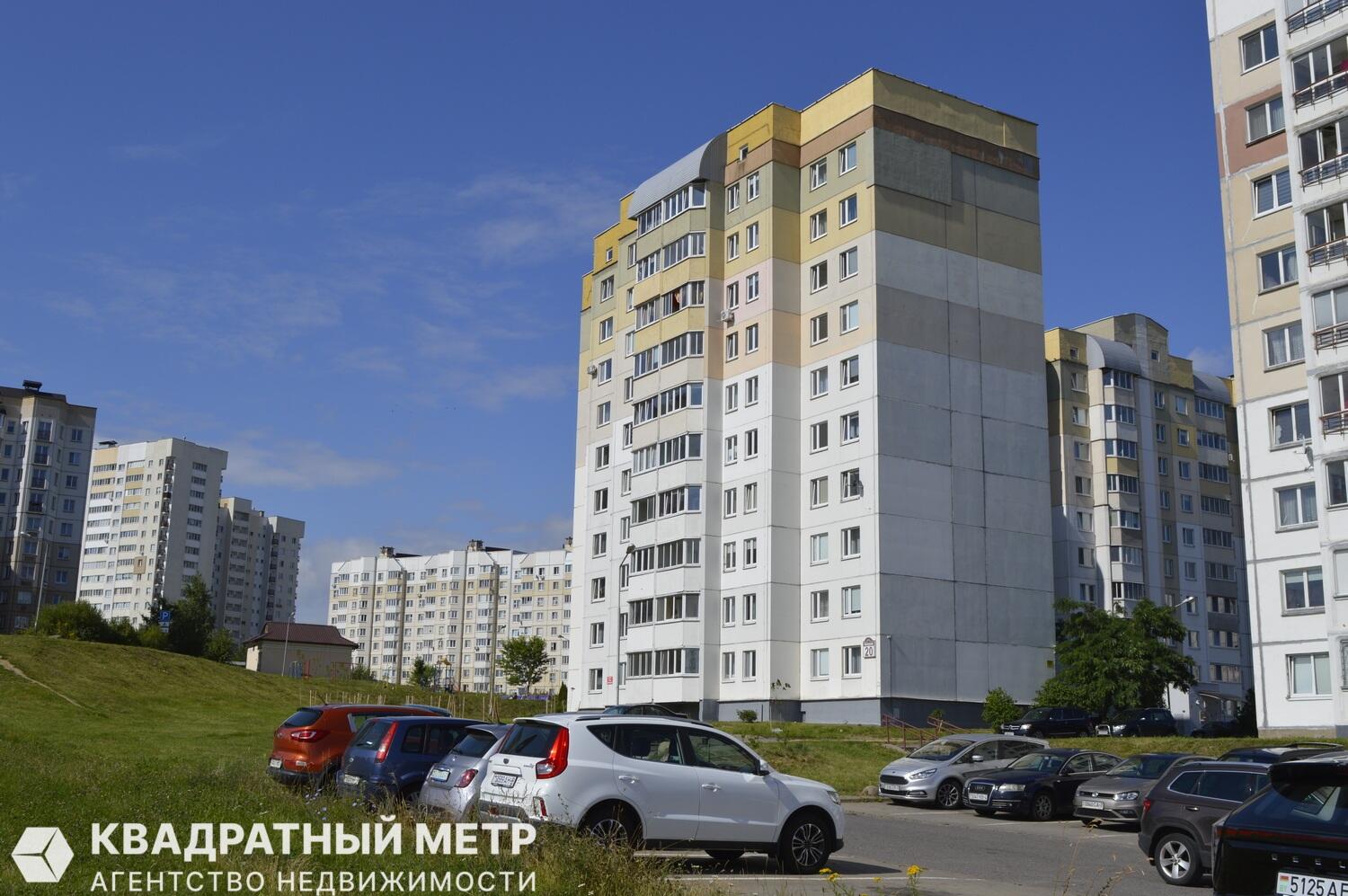 2 room apartment 55 m² Minsk, Belarus