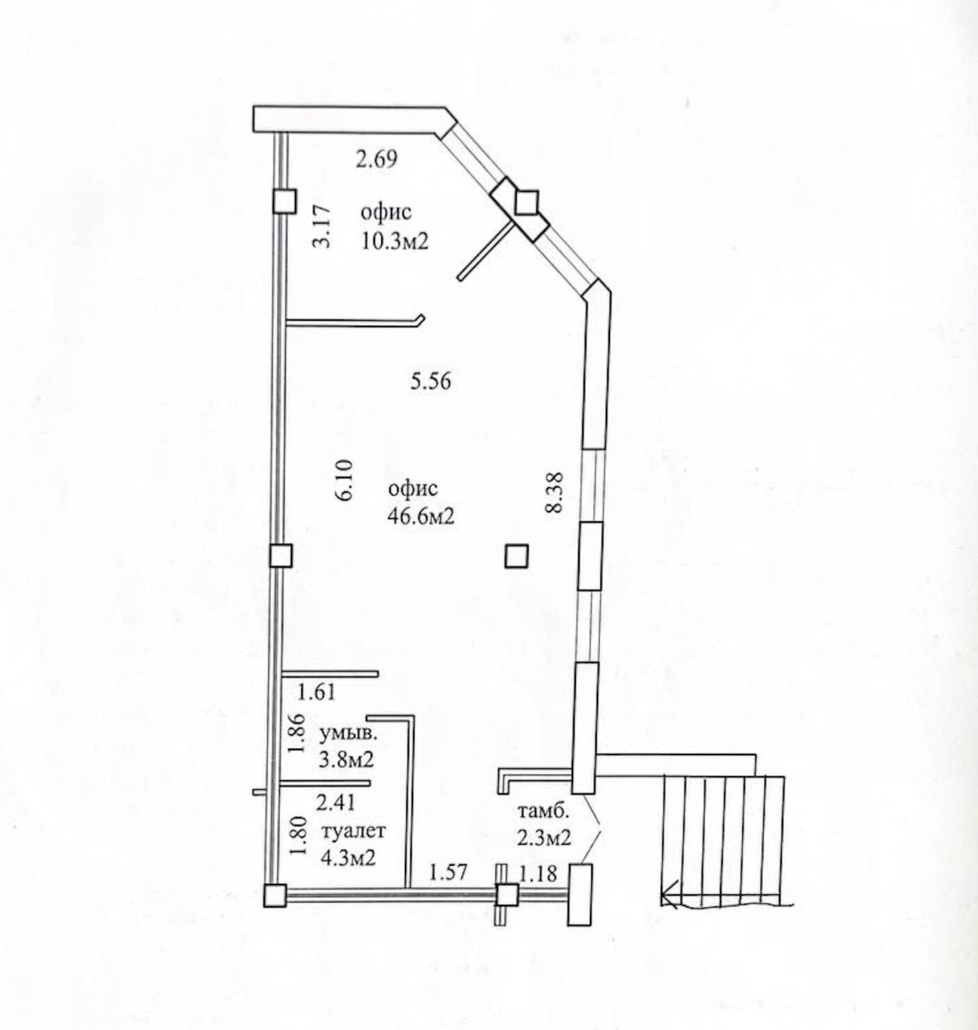 Office 67 m² in Minsk, Belarus