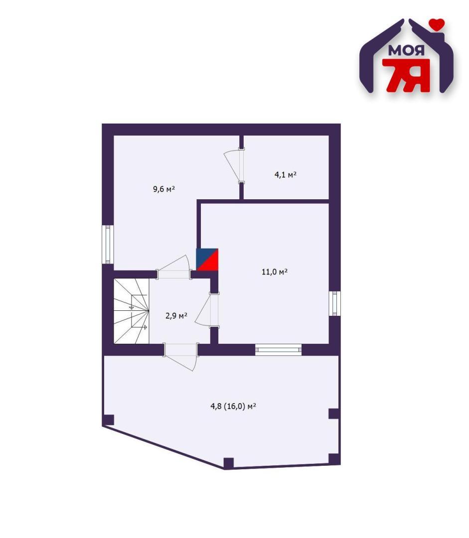 Dom 81 m² Krasnienski sielski Saviet, Białoruś