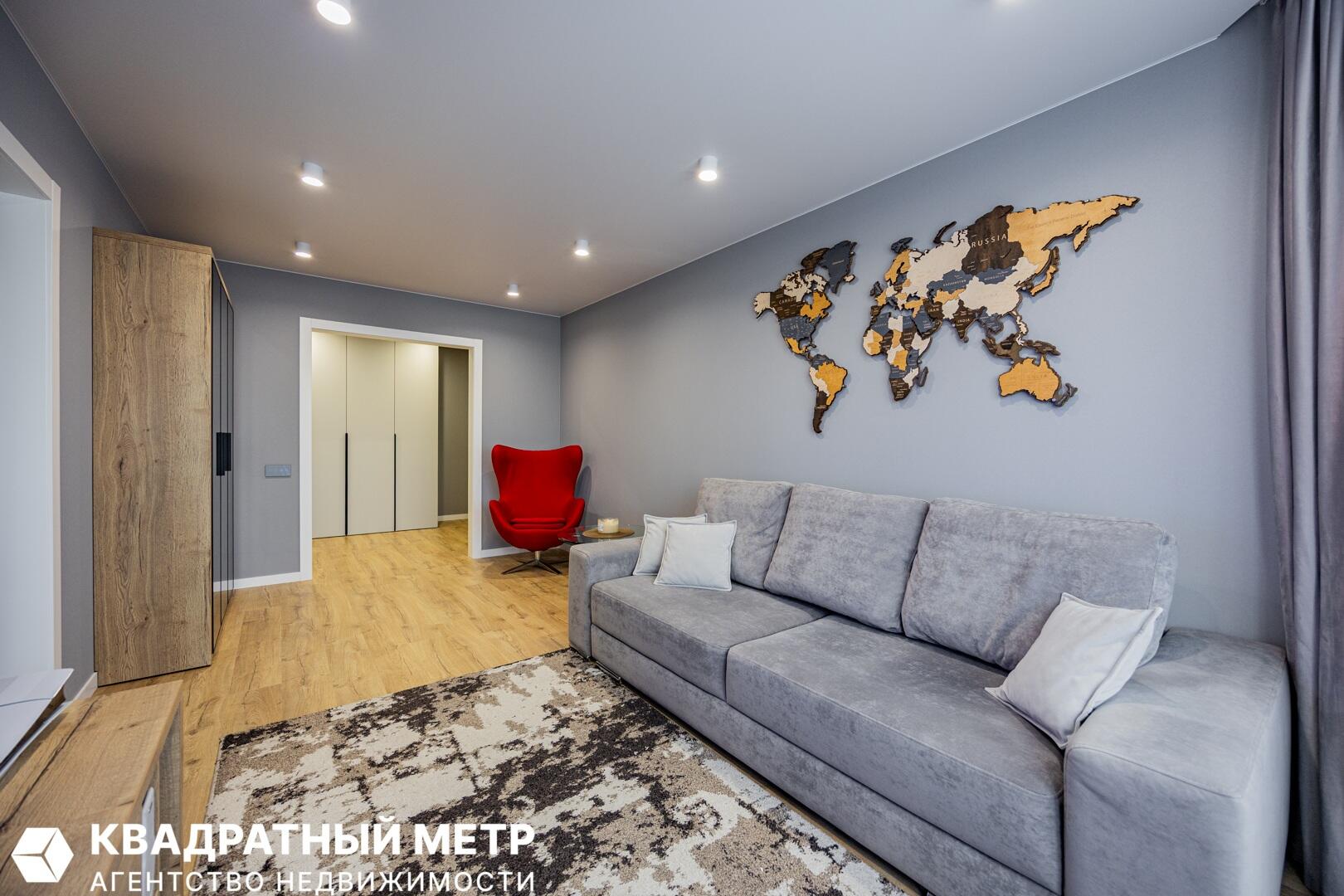 Appartement 3 chambres 78 m² Minsk, Bélarus