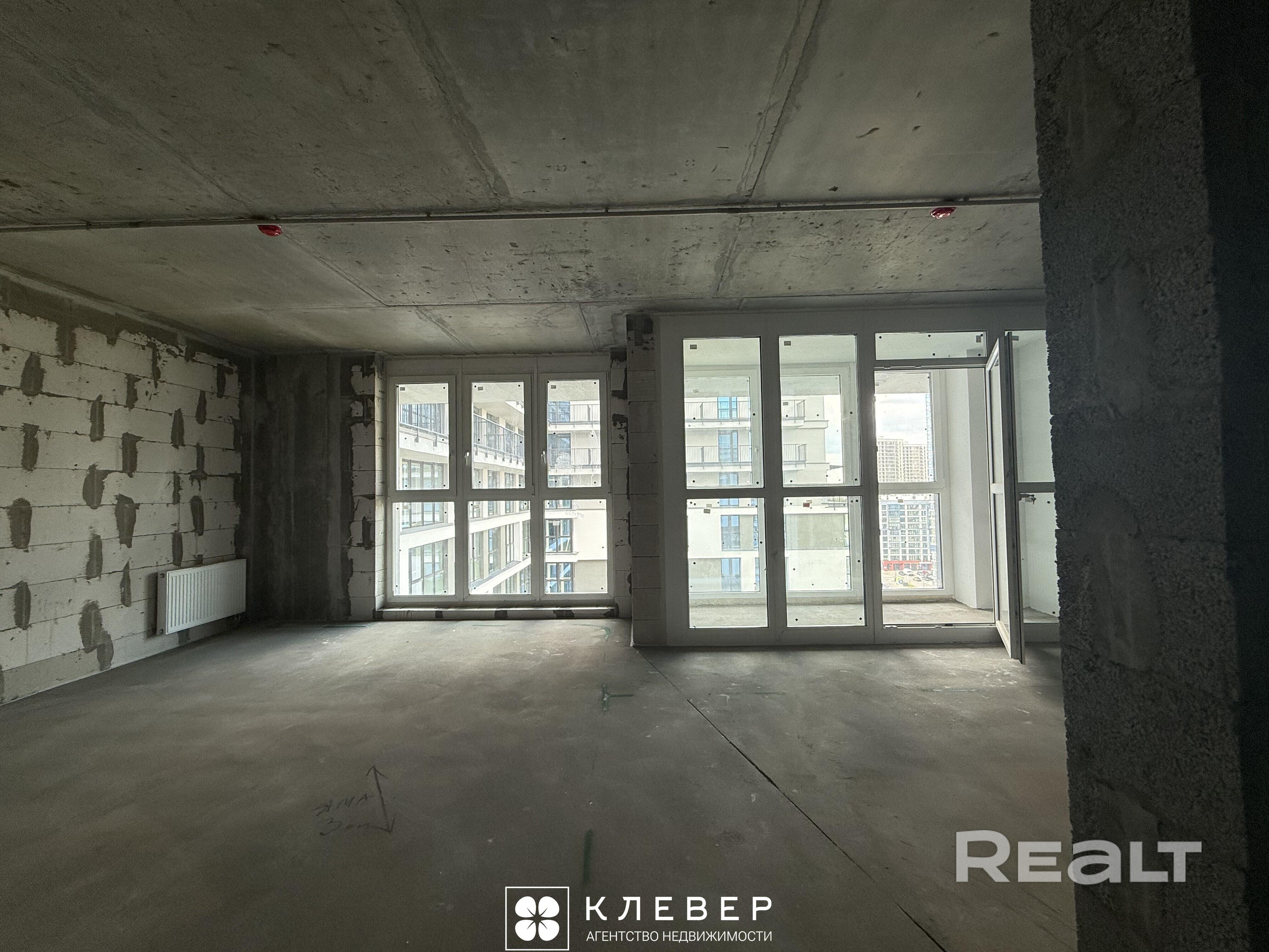  42.6м.кв., комнат 2, г. Минск (Жореса Алфёрова ул., 22)