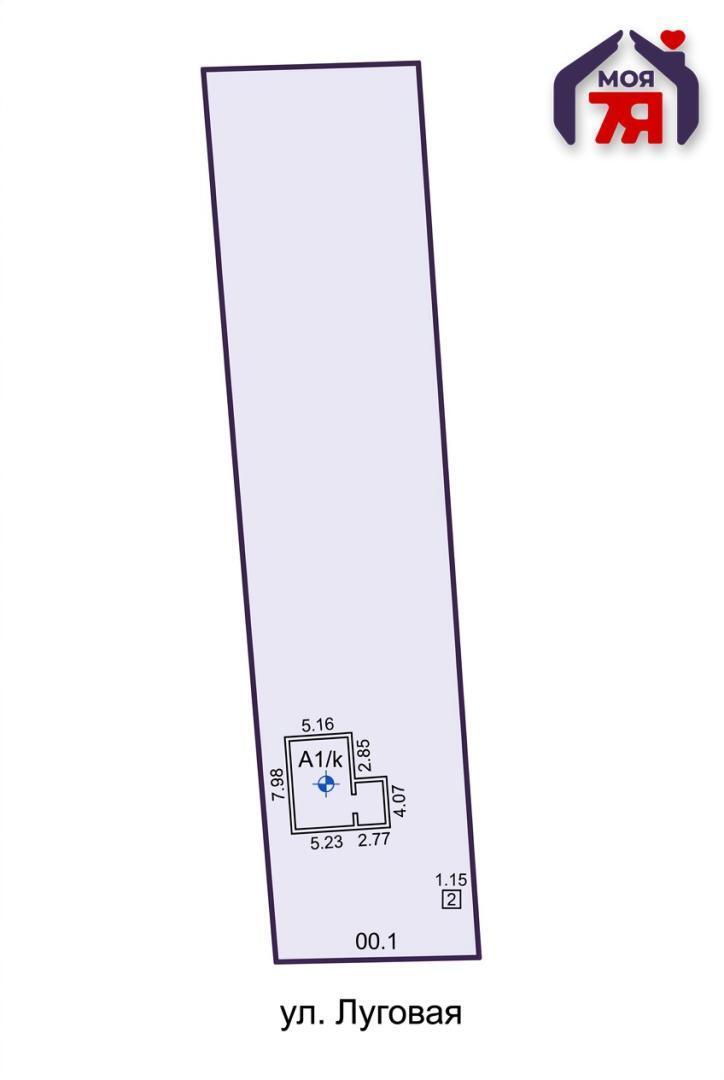 Maison 34 m² Staryja Ciaruski, Bélarus