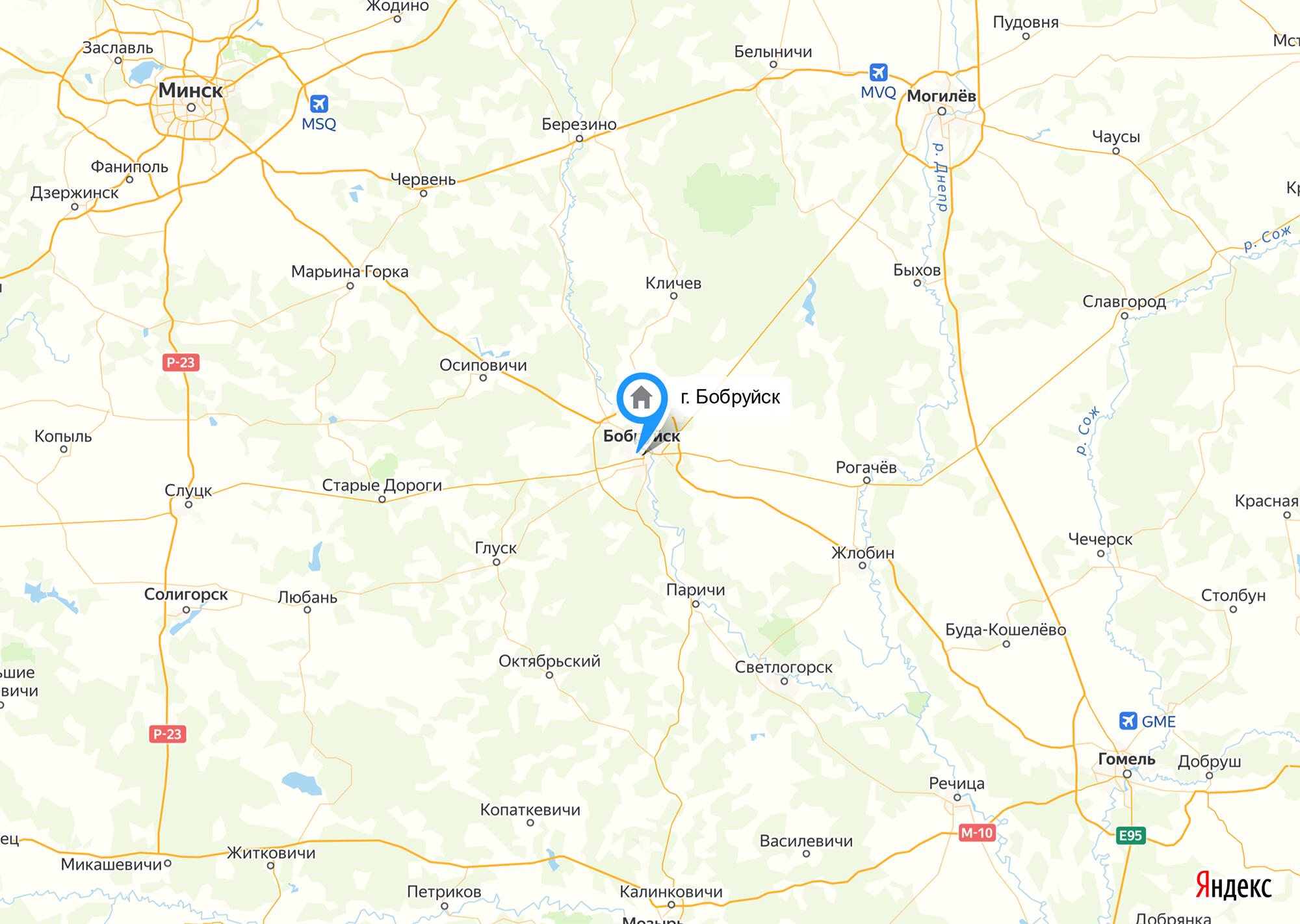 3 room apartment 73 m² Babruysk, Belarus