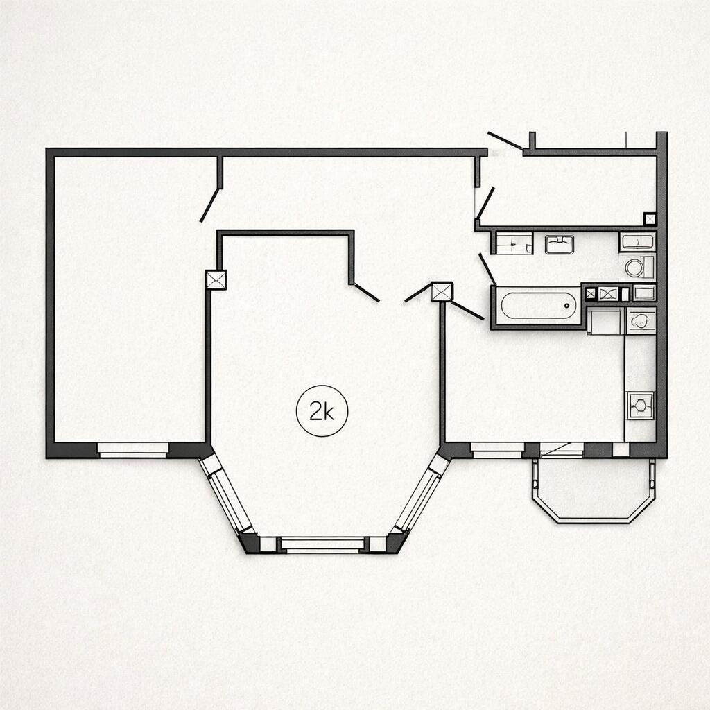 Mieszkanie 2 pokoi 69 m² Mińsk, Białoruś