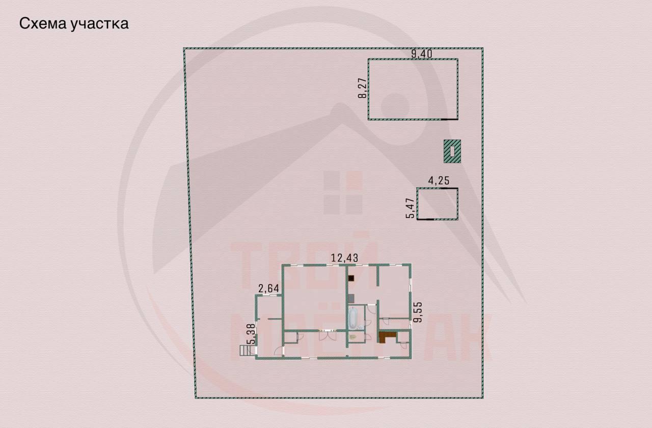 Chalet 400 m² Kalodziscanski sielski Saviet, Bélarus