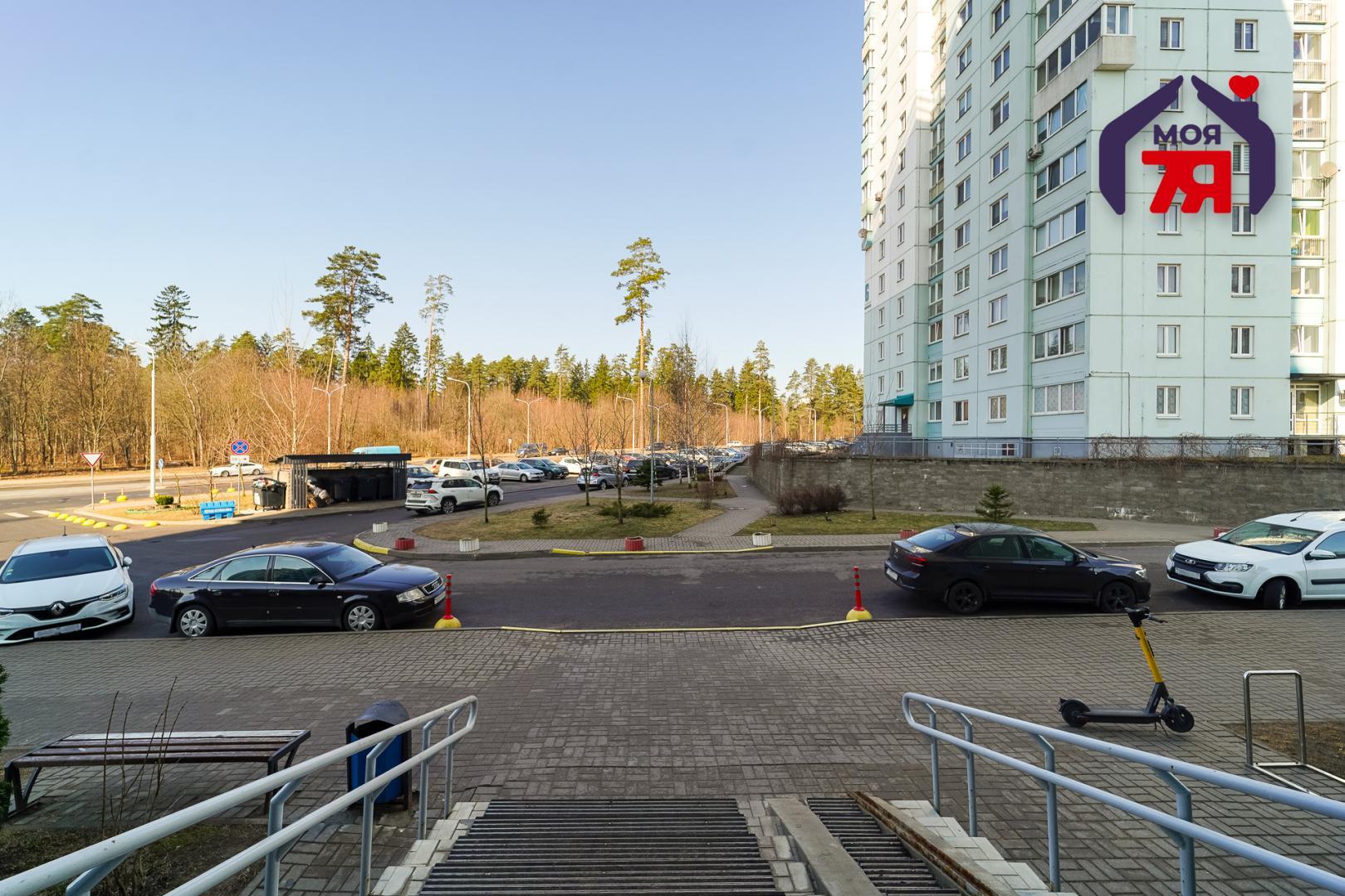 1 room apartment 45 m² Minsk, Belarus