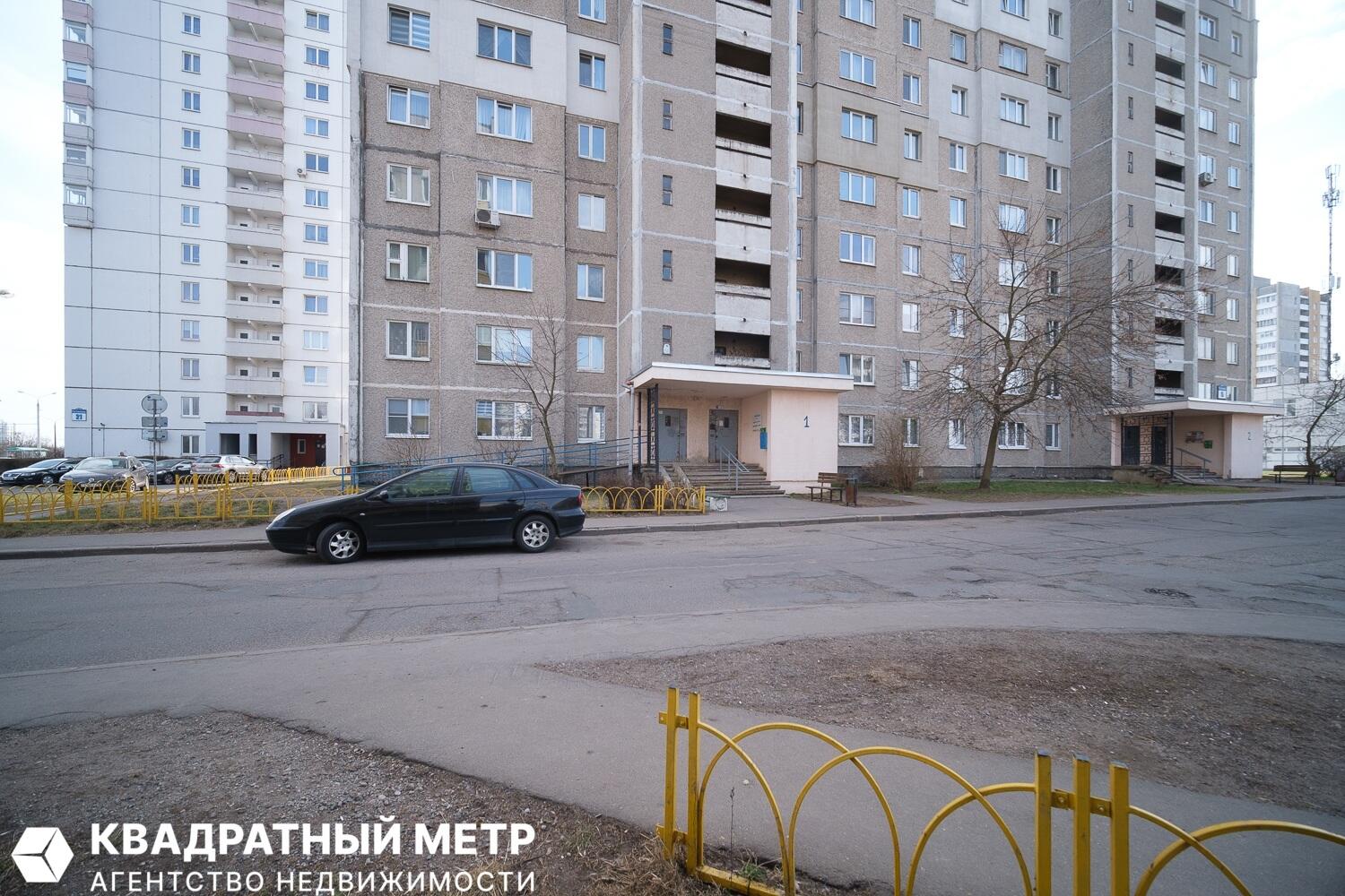 Квартира 3 комнаты 63 м² Минск, Беларусь