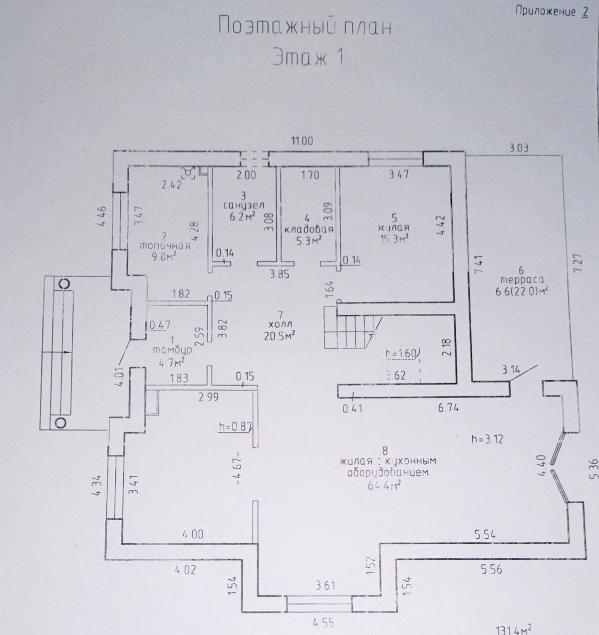 Cottage 232 m² Astrashitskagaradokski rural council, Belarus
