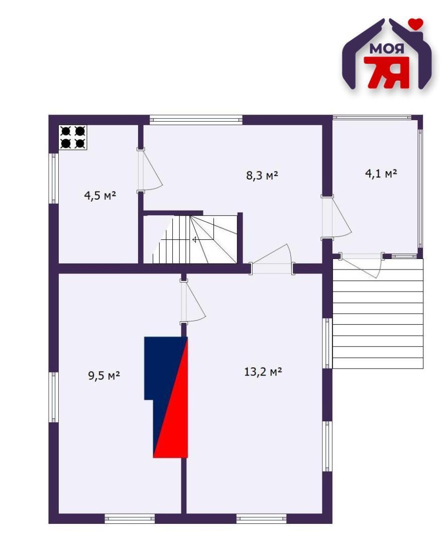 Maison 98 m² Piatryskauski sielski Saviet, Bélarus
