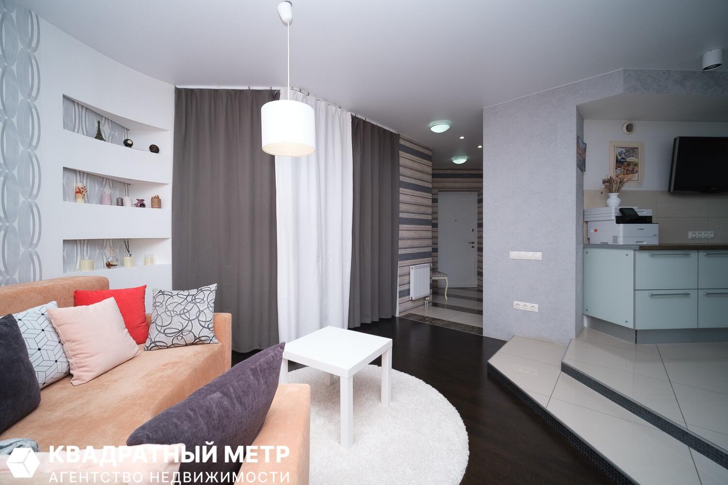 Квартира 2 комнаты 48 м² Минск, Беларусь